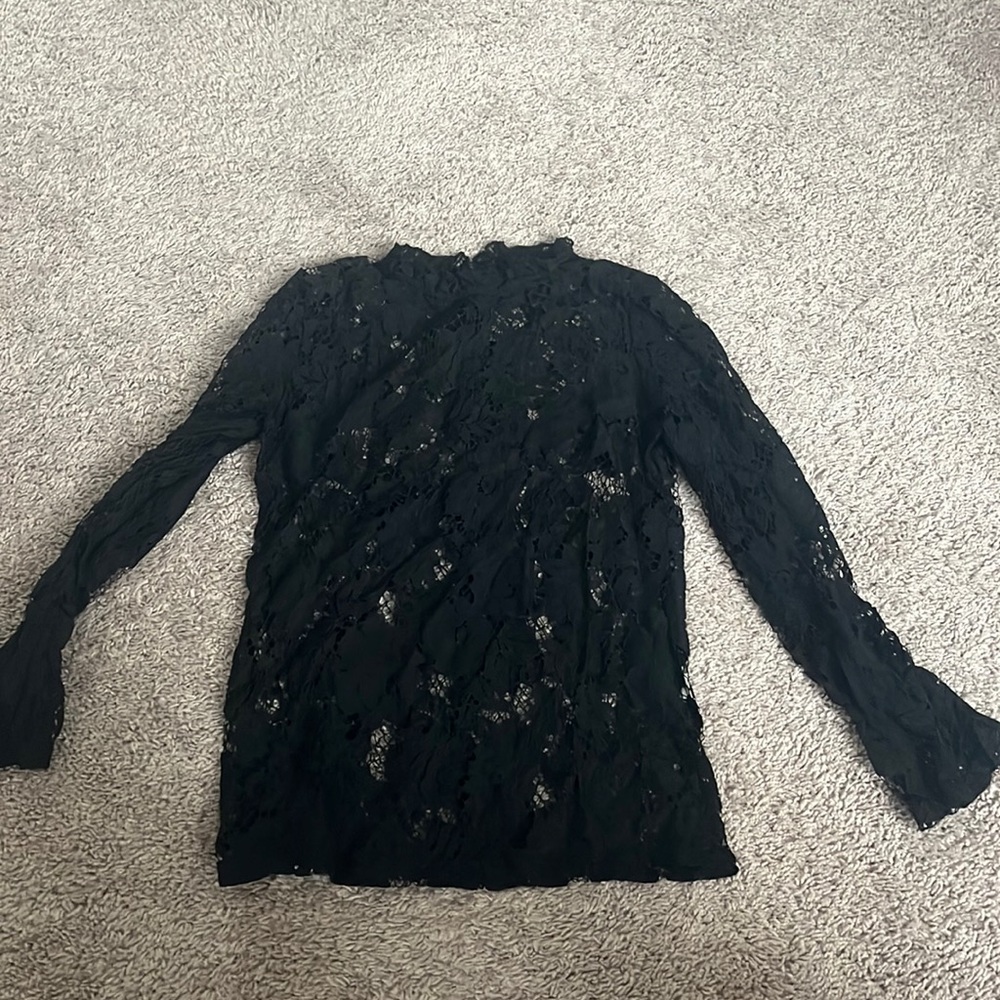 Lace, long sleeve